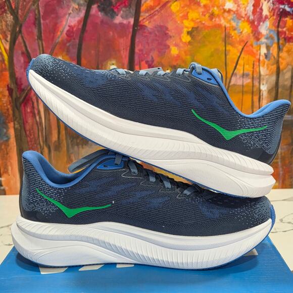 Hoka One M Mach 6 Downpour Thunder Size 8.5 D Men\'s Running Shoes 1147790 DHN main image 5